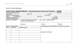 Plano de manejo completo