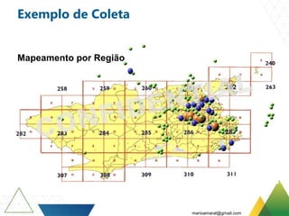 Exemplo de Coleta
Mapeamento por Região
marioamaral@gmail.com
 