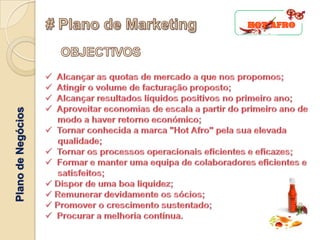 Plano de Negócios
 