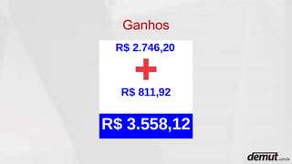 Ganhos
 