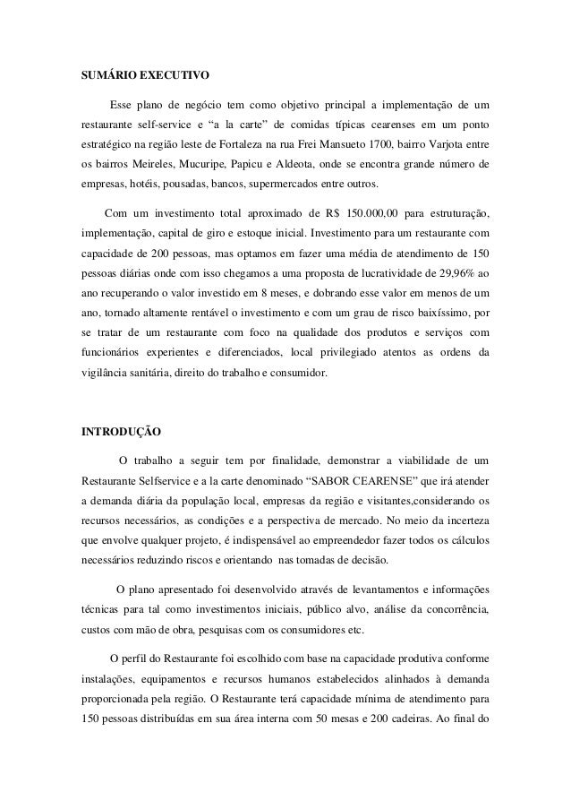 plano de negócios exemplo