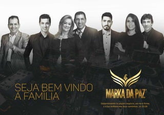 Determinando tu algum negócio, ser-te-á firme,
e a luz brilhará em teus caminhos. Jó 22:28
SEJA BEM VINDO
A FAMÍLIA
 