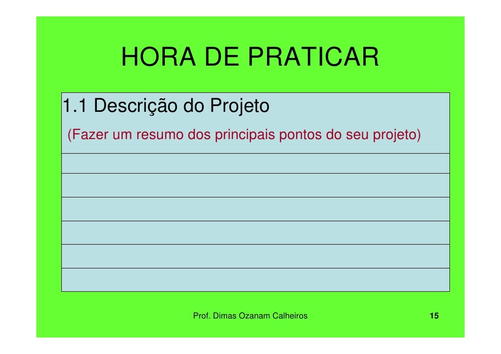 Plano de negocios investimento