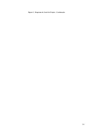 Figura 5. Diagrama de Gantt do Projeto - Continuação
26
 