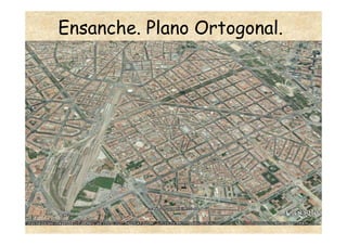 Ensanche. Plano Ortogonal.
 