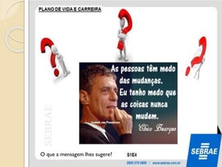 O que a mensagem lhes sugere?
 