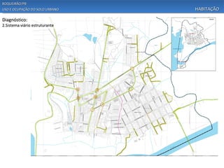 BOQUEIRÃO/PB
USO E OCUPAÇÃO DO SOLO URBANO   HABITAÇÃO

Diagnóstico:
2.Sistema viário estruturante
 