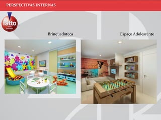 Brinquedoteca Espaço Adolescente
PERSPECTIVAS INTERNAS
 