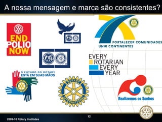 A nossa mensagem e marca são consistentes? 