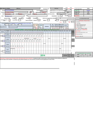 DIRETORIA DE ENSINO - DER Sul 1 Município da UE:
São Paulo Zona: X Urbana Rural
Área Abrangênci/Setor:
38.03
Escola:
EE.Dona Pérola Byington
TIPO ENSINO EF./EM Distância (Km ou m ) do centro da cidade: 20 Km Código CIE: 004686
Endereço: R:Dr.Alcides de Campos Nº 150 DDD/Telefone: 11-5563-7082 Distância (Km ou m ) da UE mais próxima: 800 m Código FDE 1541
Bairro: Americanopolis Distrito: Jabaquara CEP:04336-160 Nome da UE mais próxima: EE.Prof.Pedro Calil Padis Código UA 40224
e-mail: Site: Acessibilidade Rampa X
Elevador X Quilombola
Assinalar Prédio: Cedido Alugado Próprio X Tombado prédio em uso compartilhado-CIE/NOME: L E G E N D A S
17
Fora do prédio: Tipo de construção: Alvenaria: X Madeira: NK ANO MUNICIPALIZAÇÃO:
C U R S O S / P R O J E T O S
Parcial Total
M T N
E T I /EF ETI/EM
Ambientes:
Sala Laborat. de Número de
Zeladoria
Nome da escola ou local de leitura Informática Quadras
Distância( Km ou m) sim sim nº m² nº m² Cob. Desc. n° m²
não não 1 49,00 1 22,00 1 1 58,00
SALAS 1 2 3 4 5 6 7 8 9 10 11 12 13 14 15 16 17 18 19 20 21 22 23 24 25 26
TOTAL
Sala de recurso
49,00 49,00 49,00 49,00 49,00 49,00 49,00 49,00 49,00 49,00 49,00 49,00 49,00 49,00
Alunos 33 29 33 28 34 30 41 35 41 37 37 33 39 39 489
07:00 12:20 Série/Turma 8A 8B 8C 8D 8E 8F 1A 1B 1C 1D 1E 1F 2A 2B 7
Cursos/Projetos 1 1 1 1 1 1 2 2 2 2 2 2 2 2
Alunos 32 32 29 32 34 30 32 33 35 30 30 34 29 412
13:00 18:20 Série/Turma 5A 5B 5C 6A 6B 6C 6D 6E 7A 7B 7C 7D 7E 6,5
Cursos/Projetos 1 1 1 1 1 1 1 1 1 1 1 1 1
Alunos
0
19:00 23:00 Série/Turma 2C 2D 3A 3B 3C 3D 3
Cursos/Projetos 2 2 2 2 2 2
Alunos
0
às Série/Turma
0
Cursos/Projetos
T R A N S P O R T E D E A L U N O S
2014 Total Geral
AL 901 TRANSP. E F EM
total
CL 16,5 TOTAL
água nas salas de aula, informática e corredores dos dois andares.Problemas com o muro de arrimo nos fundos da escola prejudicando as casas vizinhas.
e004686a@see.sp.gov.br
Nº de salas de aula no
prédio:
1 - EF 1ª a 8ª
Nº de salas fora do prédio (preencher somente quando utilizar sala em outro prédio) 2 - Ensino Médio
14 - Ensino Fundamental de 9 anos
4 - EJA Ens. Fundamental -Ciclo II
5 - EJA Ensino Médio
6- CEL - (Centro de Estudos de Línguas)
QUADRO GERAL - Ensino Fundamental de 08 e 09 anos / Ensino Médio / EJA / Edc.Especial / Outros EE - Eduação Especial - ES/DM/DF/DA/DV
Horário de
funcionamento
Dim.sala / m2
PM-Sala Cedida Prefeitura Municipal / outros
CPS-Centro Paula Souza
NT; OP; RS - Cedidos à DE
Observações: Condições físicas do prédio escolar e informações sobre obra em andamento: Condições do prédio é boas,mas após a reforma enfrentamos sérios problemas de infiltração de
 