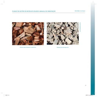 41
SRHU/MMA e ICLEI-BrasilPLANOS DE GESTÃO DE RESÍDUOS SÓLIDOS: MANUAL DE ORIENTAÇÃO
Resíduos agrosilvopastoris madeireiros.
TimoBalk/sxc.hu
Resíduos da construção civil.
LarsSundström/sxc.hu
ICLEI 41 3/21/12 5:03 PM
 