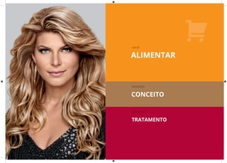 ALIMENTAR
canal
tamanho
categoria
CONCEITO
TRATAMENTO
 