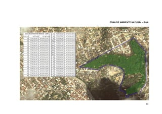 64 
ZONA DE AMBIENTE NATURAL – ZAN 
 