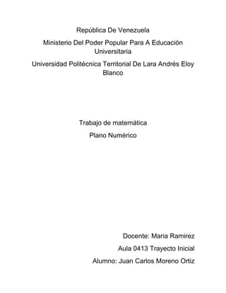 República De Venezuela
Ministerio Del Poder Popular Para A Educación
Universitaria
Universidad Politécnica Territorial De ...