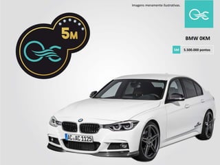 5M 5.500.000 pontos
BMW 0KM
Imagens meramente ilustrativas.
 