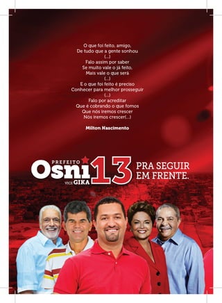 Plano de Governo Osni e Gika 13