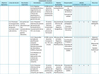 Plan Operativo Anual