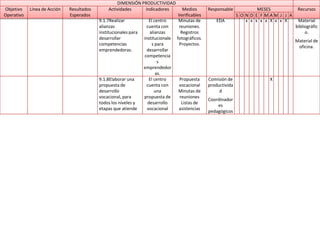 Plan Operativo Anual
