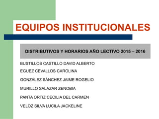 Plan operativo anual