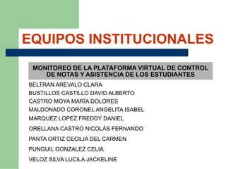 Plan operativo anual