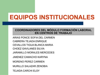 Plan operativo anual