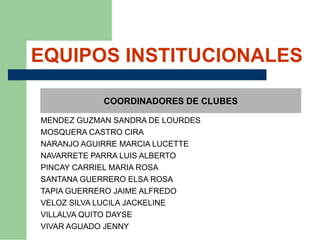 Plan operativo anual