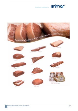 Plano de Recuperação Judicial | GRUPO FRIGOL   | 22
 