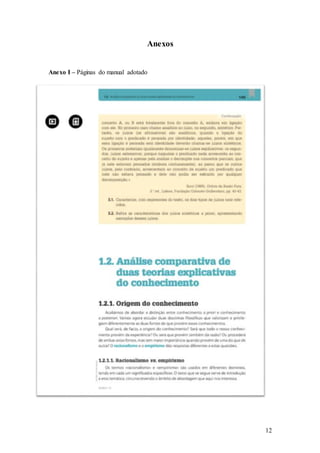 12
Anexos
Anexo I – Páginas do manual adotado
 