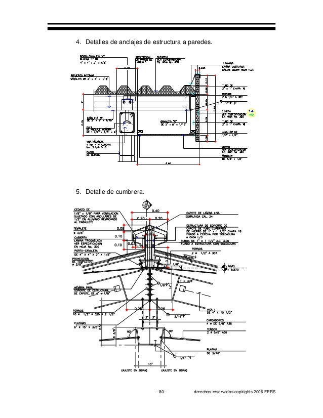Planos arquitectónicos y constructivos
