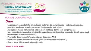 Planos corporativos 2014