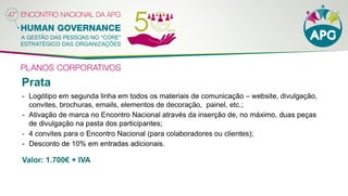 Planos corporativos 2014