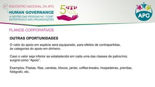 Planos corporativos 2014