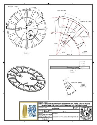 Planos de generador axial | PDF
