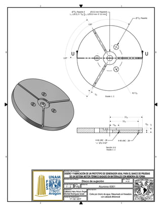 Planos de generador axial | PDF