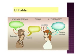El habla
 