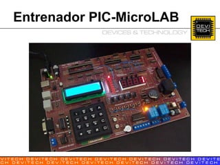 Entrenador PIC-MicroLAB 