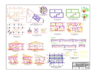 Planos vivienda familiar model | PDF