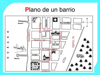 Plano de un barrio