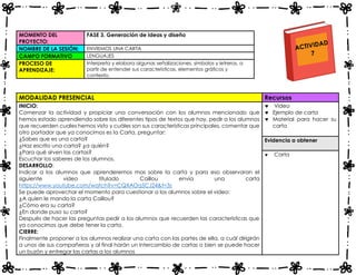 PLAN PORTADORES DE TEXTOS para nivel preescolar | PDF