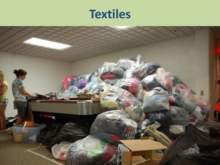 Textiles
 