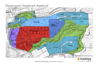 NOVAPOINT ANVÄNDARTRÄFF 2016 │Stockholm 28-29 januari
Planprogram Stadskvarn Aspelund
 