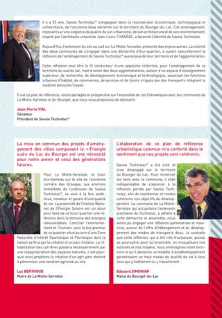 Plan de référence de Savoie Technolac