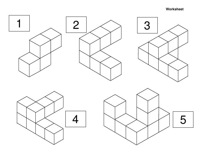 Plans and elevations from whiteboard maths
