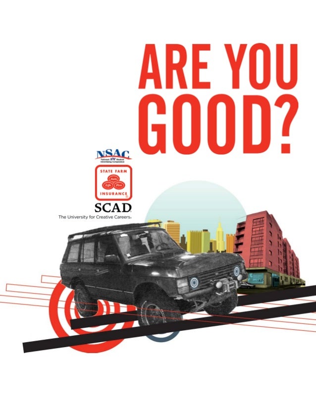 SCAD NSAC 2010 Plans Book, State Farm "Are You Good?" SCAD NSAC 2010 Plans Book, State Farm "Are You Good?"