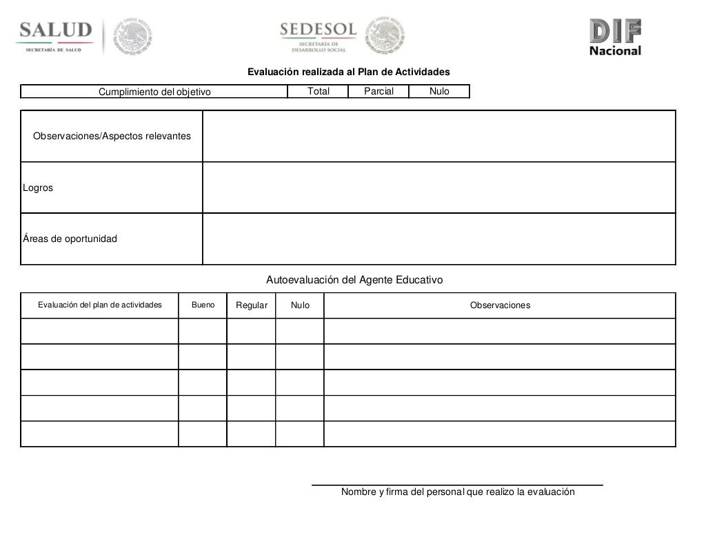 formato plan semanal de actividades para el desarrollo formato de actividades laborales
