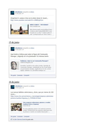 15 de junio
16 de junio
 