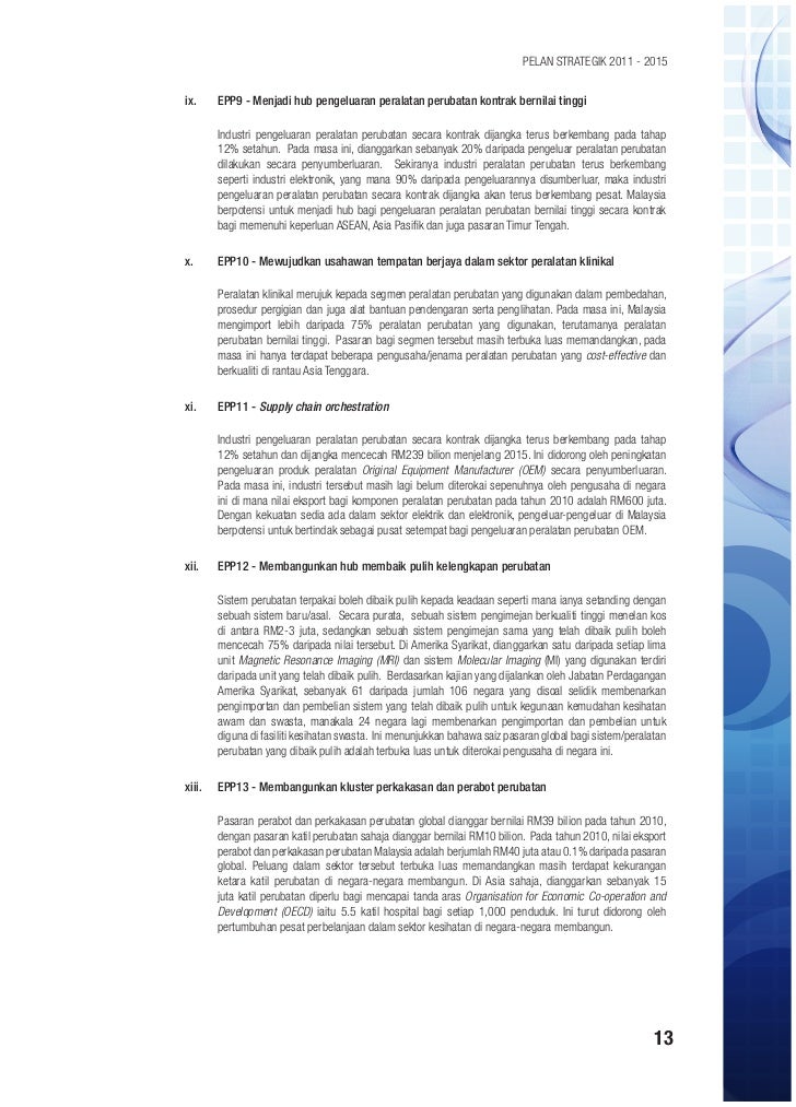 Plan Strategik KKM 2011-2015