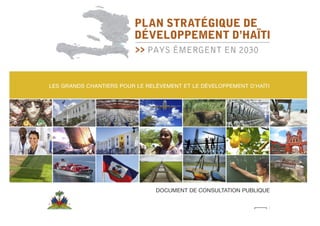 Plan strategique de développement d'Haiti