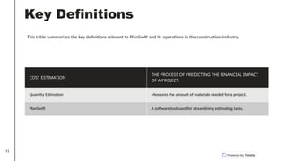 INTRODUCTION TO KEY CONCEPTS OF ESTIMATION | PPTX