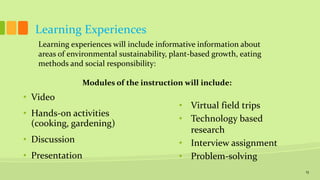 Plant Based Module Plant Based Diet: Research and Learning | PPTX